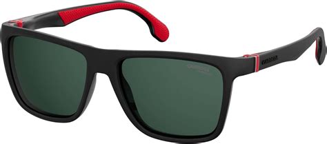 Carrera Men's CA5047/S Square Sunglasses, Black/Green, 56 mm.